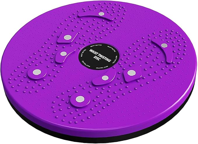 Body Sculpting Waist Twisting Disc with 8 Magnets - 9.8 Inch Ab Rotating Balance Board, Stable & Easy to Use for Beginners to Advanced Fitness Enthusiasts