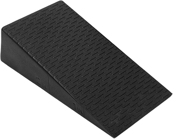 Foam Yoga Wedge Block & Squat Slant Board, Anti-Slip EVA Foam, Heel Stretcher & Workout Incline Board for Pilates & Muscle Building