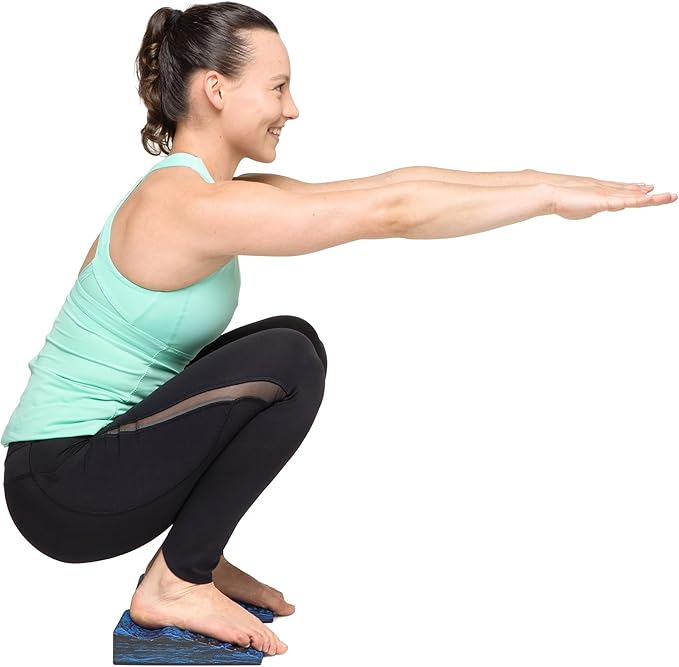 OPTP Performance Wedges – Foam Wedges for Fitness, Yoga, Pilates, Squats, Planks, and Push-ups - Physical Therapy Wedges for Rehabilitation Exercise