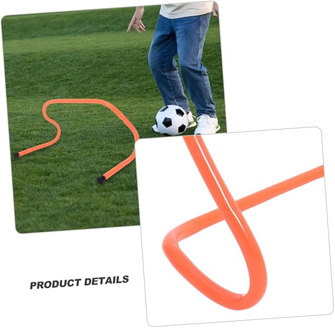 4Pcs Plastic Training Hurdles for Track Agility Speed Equipment Abs Base Outdoor Sports Soccer Fitness