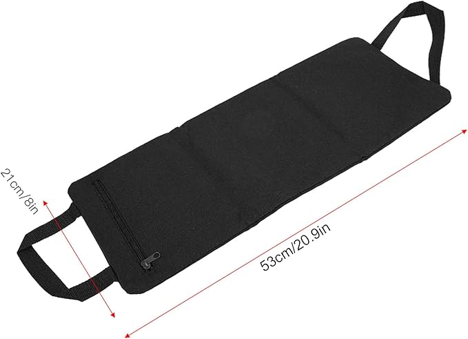 Thin Arm Yoga Sandbag, Fitness Freeweight Training Bag for Leg Slimming and Weightlifting, Adjustable Fill Canvas Workout Bag with Zipper and Handles for Home Gym Use
