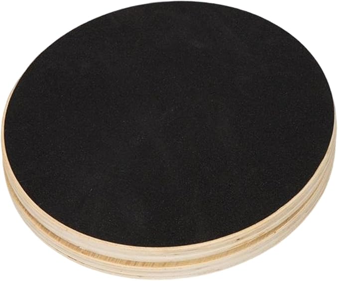Colaxi Waist Twist Board Ab Twist Board Core Training Fitness Tool Wood for Home Gym Sturdy for Exercise for Strengthening Abdominal