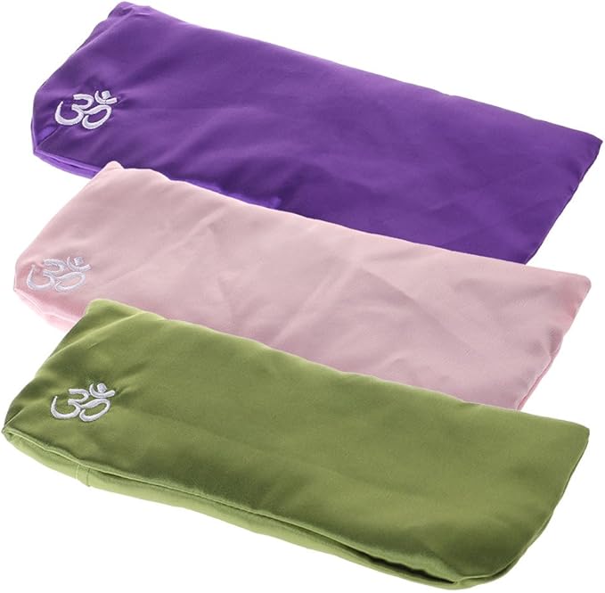 Yoga Eye Pillow Silk Cassia Lavender Relaxation