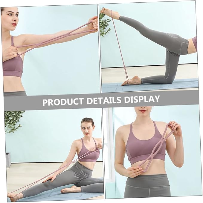 Shoulder Exercise Equipment Yoga Pulling Exerciser Fitness Pulling Rope Building Tool Silicone Elastic Bands