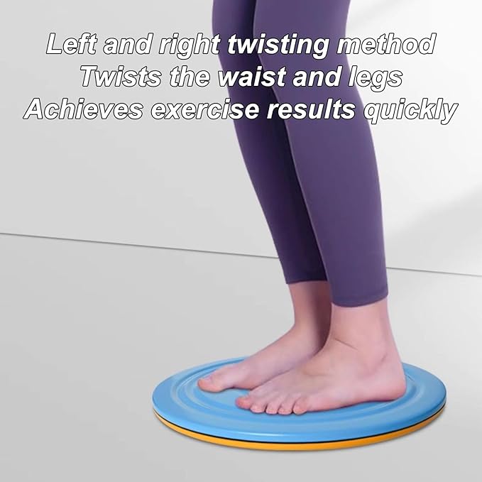 Ab Twister Machine, Twister Board for Exercise, Silent Design, Double-sided Use, Lightweight and Convenient, Suitable for Home or Office Fitness