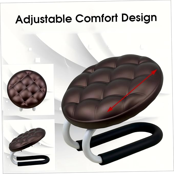 Meditation Stool, Adjustable Height Metal Kneeling Stool, Portable Non-Slip Prayer Bench for Yoga Praying Home
