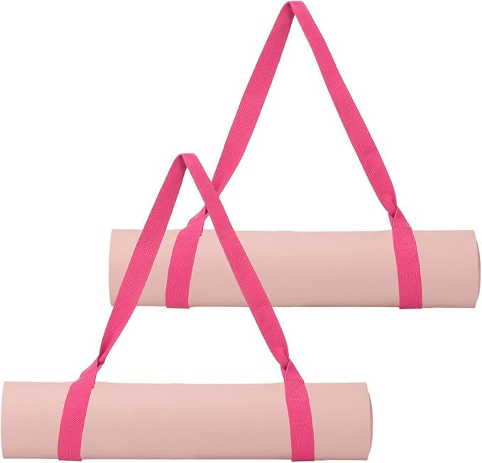 Yoga Mat Straps for Carrying, Adjustable Exercise Mat Sling Holder Multi Purpose Mats Carrier
