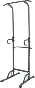 BODYTECH Power Tower Dip Station for Home Gym Workout, Fitness. Pull up Bar Stand for Muscle Training. 330LBS Black BTS91NH006A