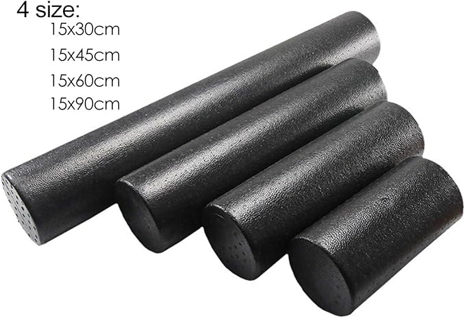 Round Foam Roller Balance Lightweight Pilates Column Roller for Indoor Sports, Bodybuilding, Workout, 15cmx30cm