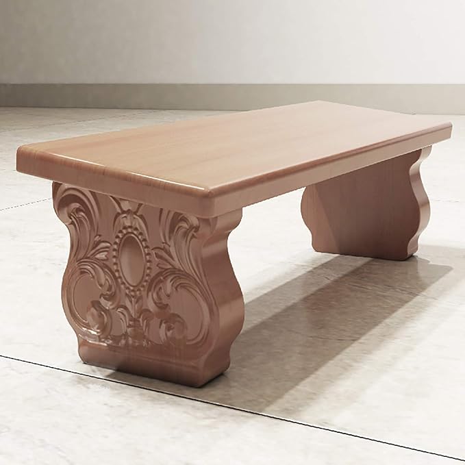 Foldable Meditation Bench,Kneeling Stool, Portable Meditation Bench,Carved from Pure Solid Wood,Kneeling Meditation Bench for Deep Meditation