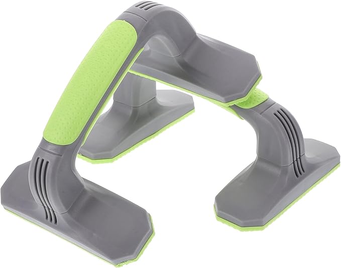 2pcs Push up Bars Strength Training Pushup Stands Plastic Handles Non-slip Floor Workout Fitness Equipment for Home Exercise and Bodybuilding