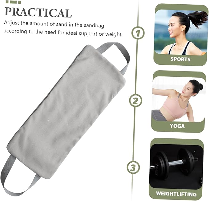 Hemoton Gym Strength Training Sandbag Exercise Sandbag Yoga Workout Bag Fitness Equipment