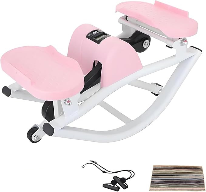 Stepper Rock Stepper Steppers for Exercise at Home Stepper Machine Side-to-Side Rock Stepper with Non-Slip Mat & Digital Display Top Choice for Home Workouts