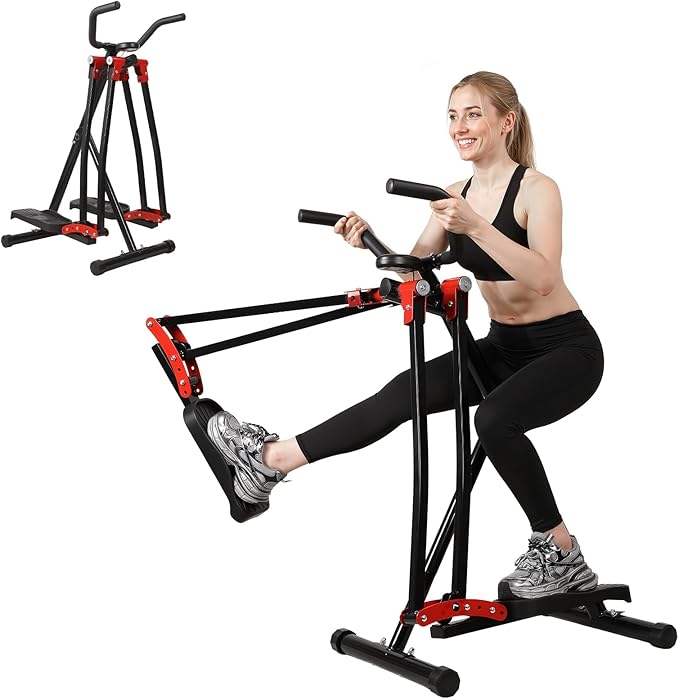 Ellipse Leg Exerciser | Elliptical Glider Machine | Foldable Machine | Side Sway Action 360 Motion Full-Body Fitness Equipment | Cardio Trainer Glider for Home Exercise