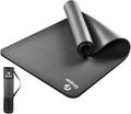 Gruper Yoga Mat Non Slip NBR Extra Thick Yoga Mat, 72"L x 32"/24"W x 0.6"/0.4"TH (185cm x 80cm/61cm x 15mm/10mm), Anti-Tear Exercise Mat with Carrying Strap and Bag, Workout Mats for Yoga, Pilates