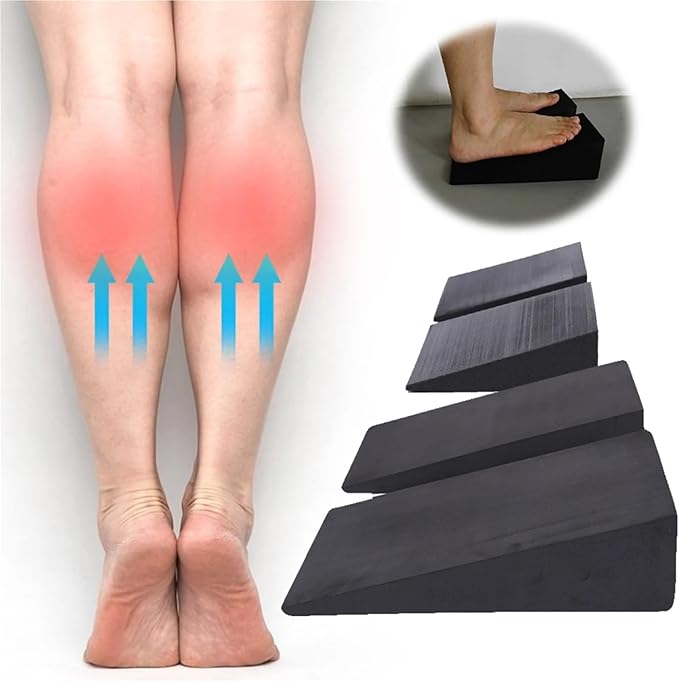 Yoga Foam Wedges Yoga Wedge Blocks Squat Block Multi-Functional Stretch Slant Board Calf Stretcher for Pilates