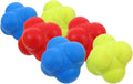 6pcs Hexagonal Reaction Balls Sports Coordination Ball Hand-Eye Reflex Training Set for and Adults Agility and Quickness Exercise