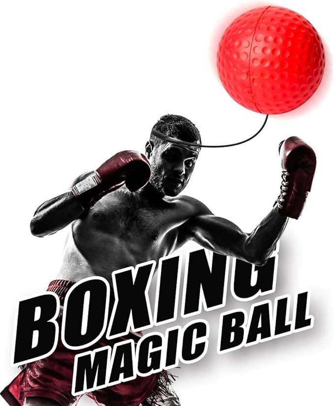2 Sets Sports Reaction Ball, Sports Reaction Ball Boxing Reaction Training Ball, Head Mounted Adjustable Elastic Band, Very Suitable for Combat Skills, Reaction Speed, Hand Eye Coordination Training