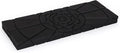Teak Meditation Bench - Kneeling & Folding - Seiza Yoga & Prayer Bench (Black Foam Pad)