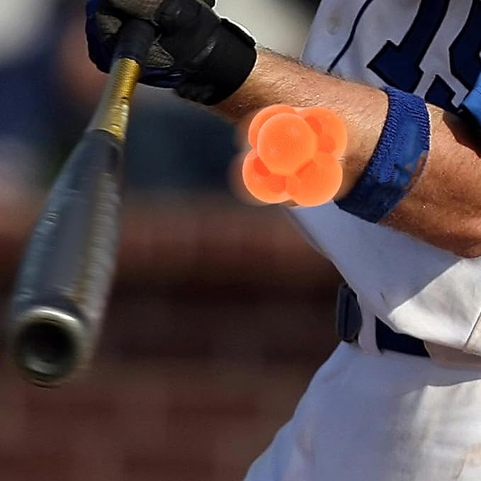 BESPORTBLE Speed Reflex Training Reaction Balls for Hand-Eye Coordination Agility and Focus Multi-Sport Exercise Tool for Baseball Handball and More
