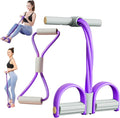 Fashion Puller Exercise,8 Tube Pedal Resistance Device, Detachable and Adjustable Pedal Resistance Device, Full-Body Workout for Home Gym, Tones Arms Abs Waist, Unisex