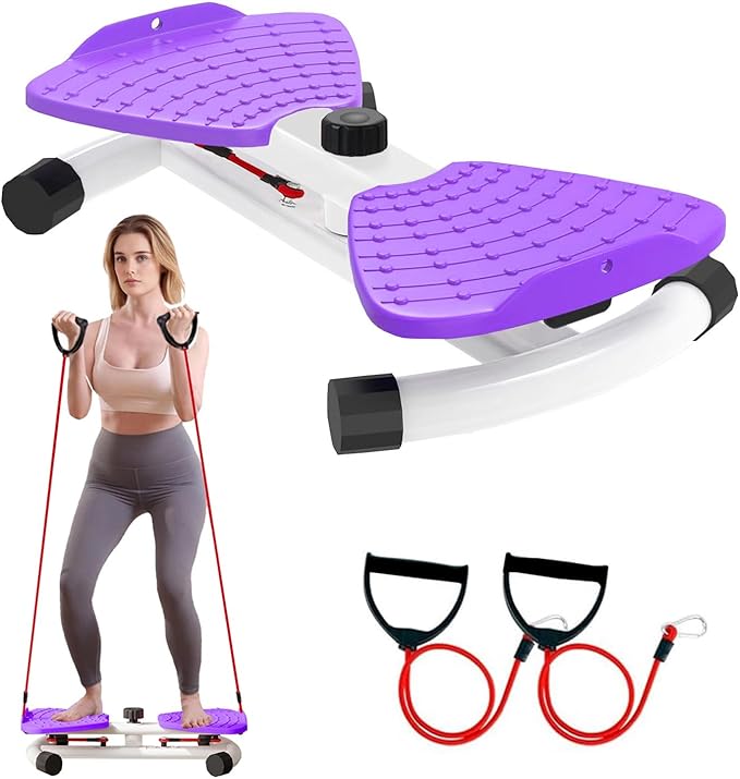 Waist Twisting Machine Exercise, Ab Twisting Board for Exercise, Adjustable Waist Twisting Board Exercise Machine with 300 lbs Weight Capacity