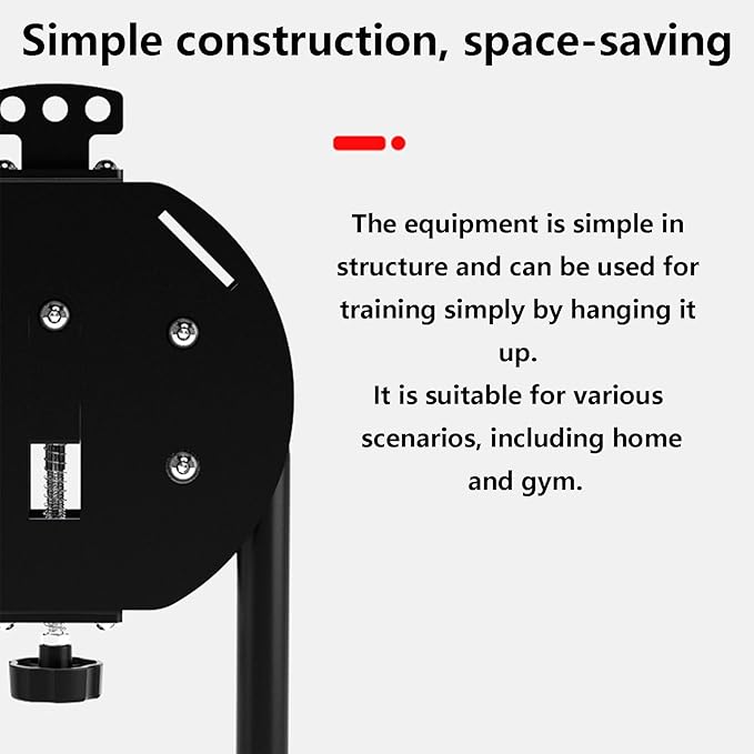 Endless Rope Trainer, Suspension Pulley Cable Machine with Adjustable Resistance, Pull Rope Fitness Training Equipment, for Physical Training
