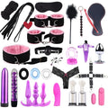 Fashion 28 Piece Pink Nylon Leather Fitness Set, Pilates Equipment, Wrist and Hip Fun Yoga Supplies, Cosplay Accessories, Couple Gifts