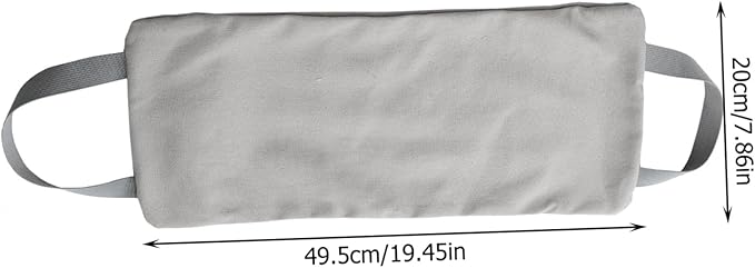 Workout Sandbag for Weight Training and Yoga Durable Canvas Fitness Sandbag with Handles for Strength Exercises Muscle Building and Stress Relief Gray