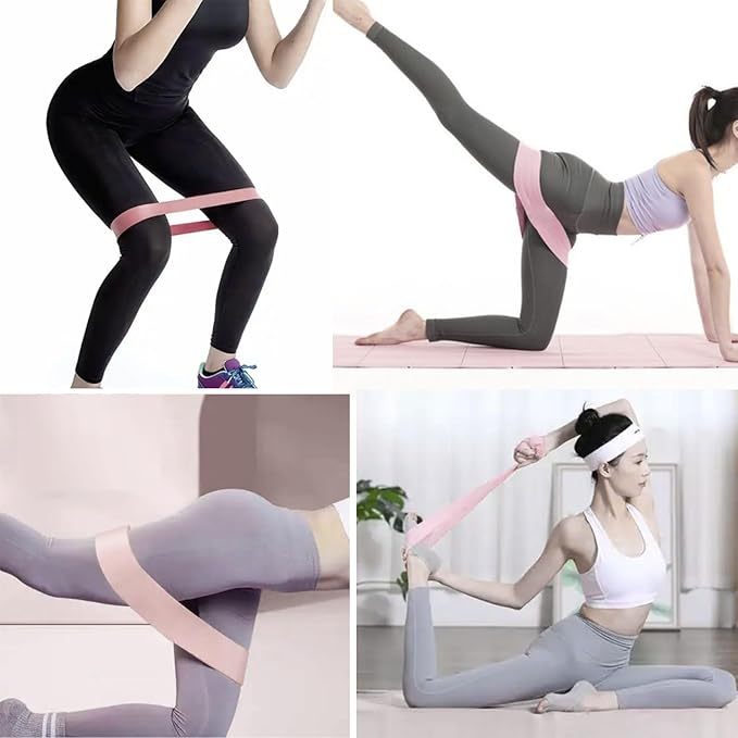 Exercise Strap for Pilates High Elastic Silicones Band Printed Movement Guide Wide Multiple Color Strength Option Printed Exe