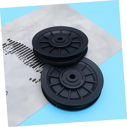4 Pcs Wearproof Pulley Wheel for Strength Training Equipment PA6 Material Replacement Parts for Cable Machine