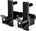 Yes4All Power Rack J-Hooks & Attachments – Heavy Duty Barbell Holders Compatible with 2x2 & 3x3 Power Racks for Home Gym