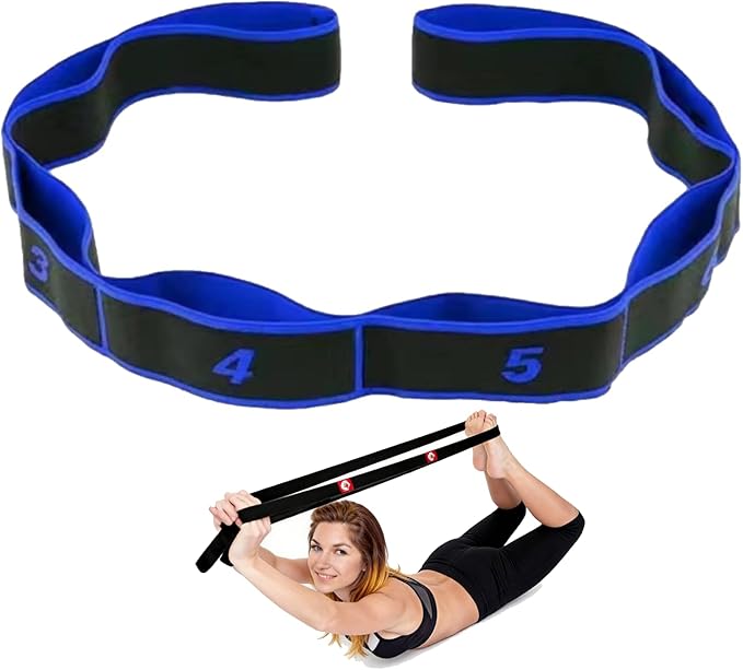 Numbered Resistance Bands for Glutes, 2026 Upgrade Fitness Resistance Band for Stretching and Yoga, Full Body Stretching Shaping, Home Exercise, Women's Home Training Equipment Glutes