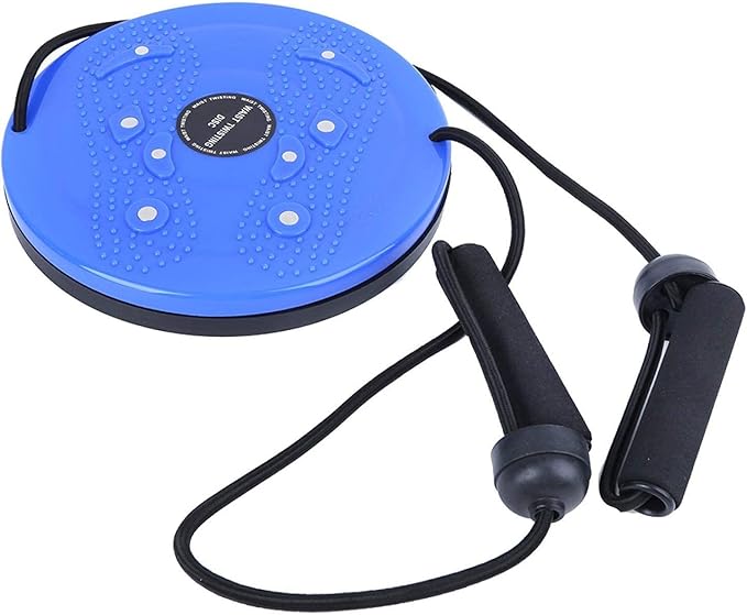 25x25cm Waist Twist Disc Twisting Board,Magnetic Twisting Waist Disc Exercise Foot Exercise Aerobic Fitness Twisting Waist Disc Multifunction for Exercise Waist Twisting Disc