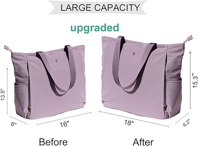 ESVAN Yoga Mat Bag Yoga Tote Carrier Shoulder Bag Carryall Tote for Office,Yoga,Pilates,Travel,Beach and Gym