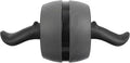 Yardwe Fitness Roller Wheel with Automatic Rebound, Grey and Red Exercise Roller for Home Ab Workout and Abdominal Strength Training for Men and Women