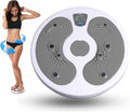 KYTO Waist Twister Disc – Core Trainer Board with Digital Counter, Ab Workout Equipment with 360° Rotation, Non-Slip Foot Massage Design for Home, Office Fitness