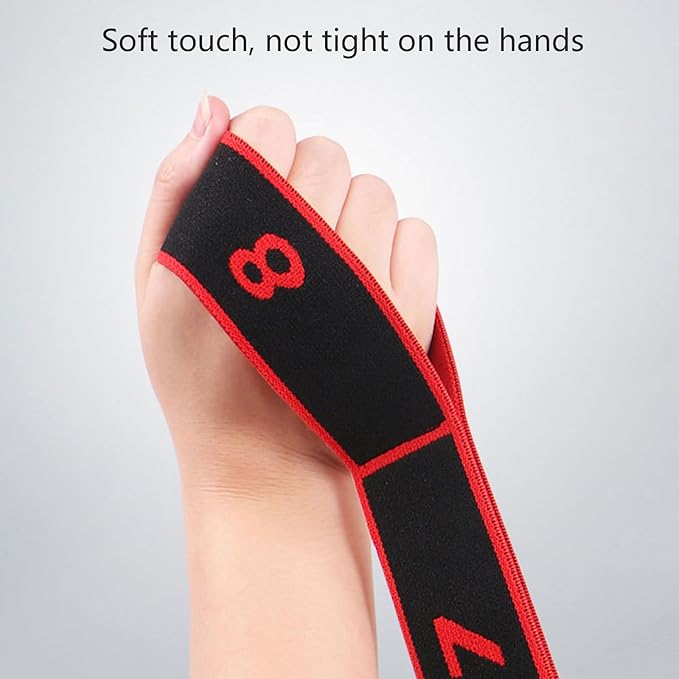 Elastic Stretching Strap Fitness Band Pilates Stretch Band Stretch Resistance Elastic Exercise Resistance Fitness Strap Yoga