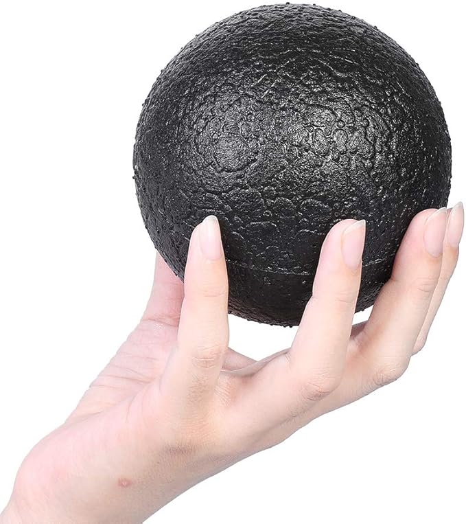 Manual Massage Ball,EPP Yoga Foam Roller Massage Ball Set Point Body Muscle Stress Relief Tool for Shoulders, Arms, Neck, Back and Feet (10CM Single Ball)