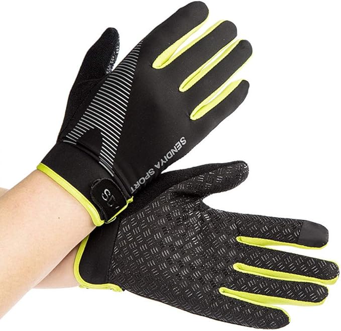 YHT Workout Gloves, Full Palm Protection & Extra Grip, Gym Fishing Fencing Gloves for Weight Lifting, Training, Fitness, Exercise (Men & Women)