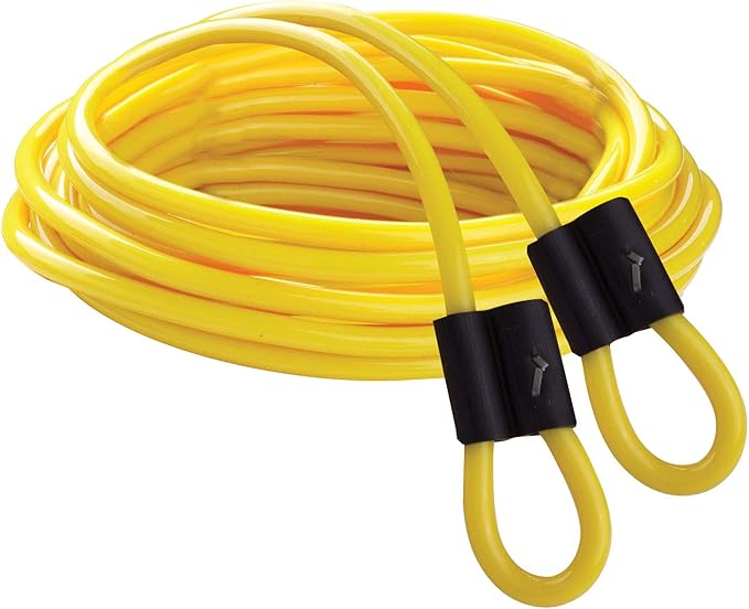 Champion Sports Double Dutch Speed Rope – Durable Vinyl Jump Rope for Fitness & Training, Multiple Lengths