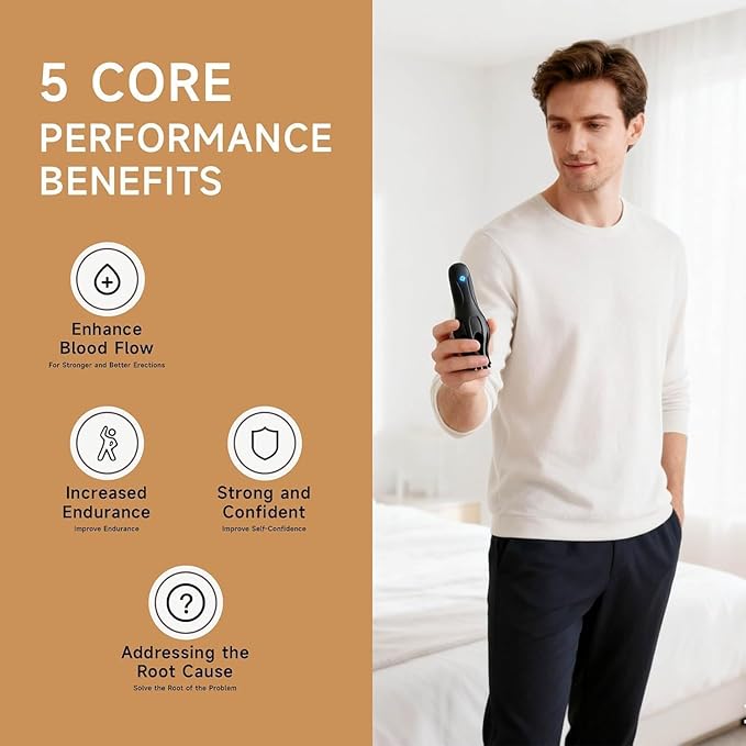 Neuman Wave Therapy Pro for Men, Wave Therapy Pro/Rechargeable and Waterproof, Convenient and Durable, The Best Gift for Yourself