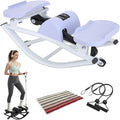 Rock Stepper, Home Use Lhanel Rock Stepper Machine, Portable and Compact Side Stepper, Left and Right Swinging Stepper for Exercise Legs, Hips, Waist, and Performing Aerobic Exercise（Purple）