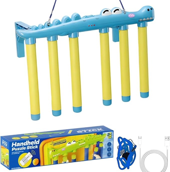Reflex Sticks Rebounce Game, Reflex Light-Up Sticks Reaction Training Hand Speed Challenge Game, Hand Eye Coordination Training Toy for Home, Office & Team Activities