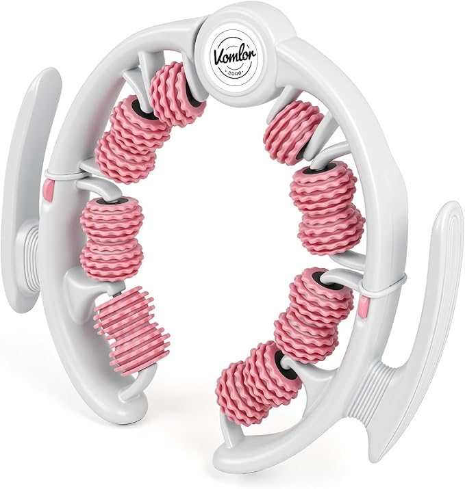 Cellulite Massage Roller - Lymphatic Drainage Tool for Deep Tissue Fascia Massage - Muscle Roller for Legs & Buttocks, Anti-Cellulite Massager for Body Contouring and Skin Smoothing