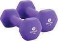 Body Sport Neoprene Dumbbell Weight - Latex-Free, Strength Training Equipment for Home Fitness & Gym Workouts