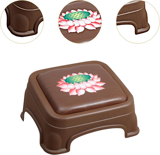 Meditation Seat Kneeling Meditation Stool Versatile Bring Good Luck, Fortune Prayer Stool Meditation Bench for Studio Kneeler