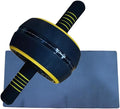 Yes4All Ab Roller with Knee Mat, Ab Wheel for Muscle Training, Core Training, Exercise Roller for Home and Gym