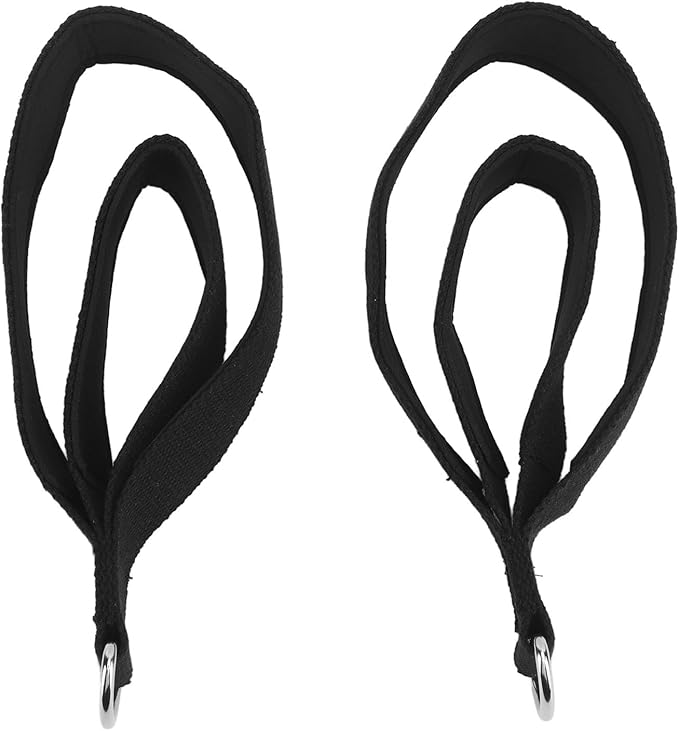 Modern Pilates Straps - D Ring Double Loop Straps for Home Gym Workouts, Cotton, Adjustable Length, Anti-Slip, Compatible with Most Pilates Beds and Equipment