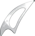 Stainless Steel Guasha Scraping Massage Tool for Soft Tissue Therapy, Ideal for Back, Legs, Arms, Neck, Shoulder Relief (Moon Shape)